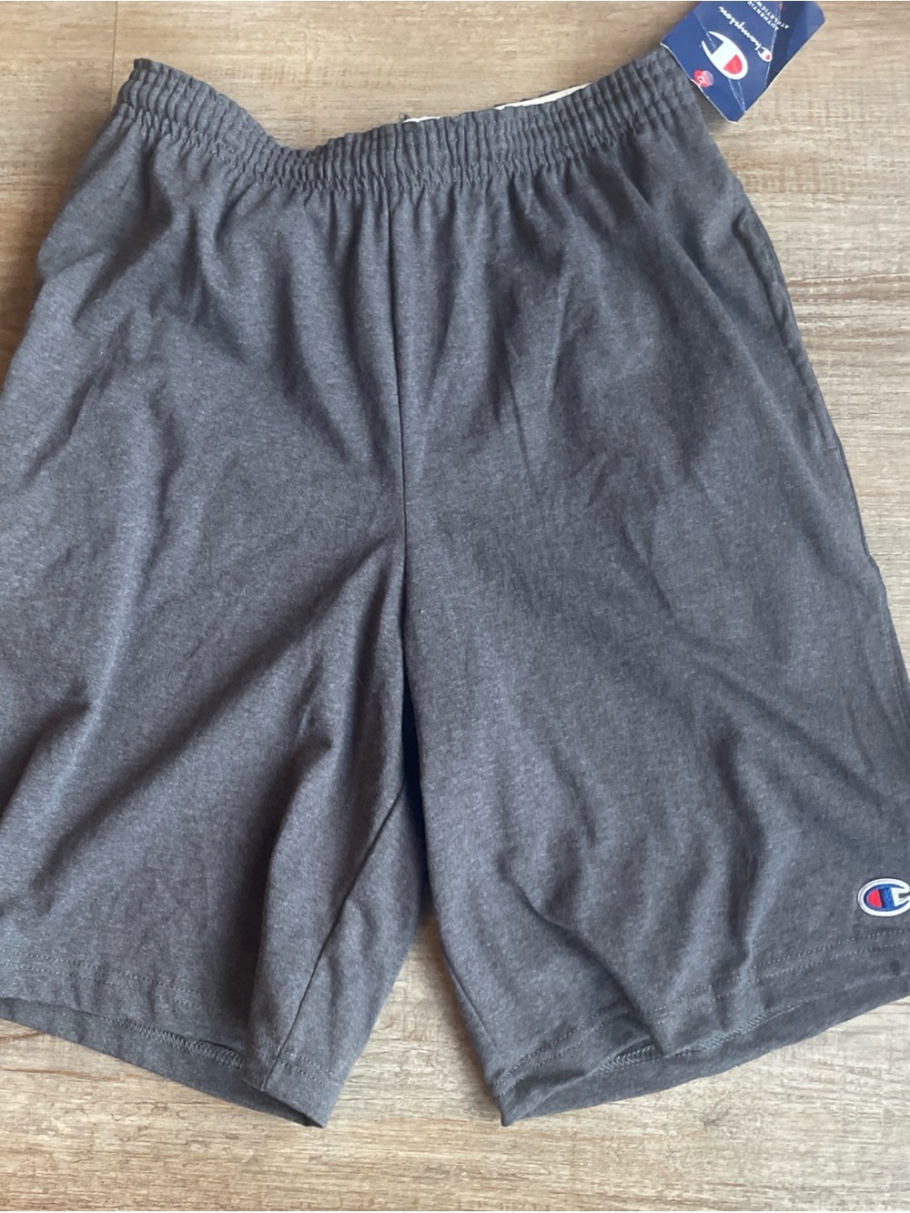Champion Men's Gray Small NWT Blend Athletic Shorts Drawstring